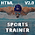 Sports Trainer HTML Template