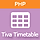 Tiva Timetable For PHP