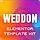 Weddon - Wedding Event Invitation Elementor Template Kit