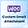 WooCommerce Custom Email Attachment – WordPress Plugin