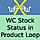 WooCommerce Stock Status in Product Loop