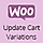 WooCommerce Update Cart Item Variations WordPress Plugin