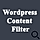 WordPress Content Filter WordPress Plugin