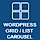 Wordpress Post Grid / List / Timeline Layout With Carousel & Related Post WordPress Plugin