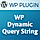 WP Dynamic Query String