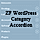 ZF WordPress Category Accordion WordPress Plugin