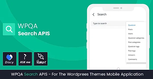 2code Mobile API search WordPress Plugin