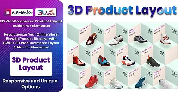 3D WooCommerce Product Layout WordPress Plugin