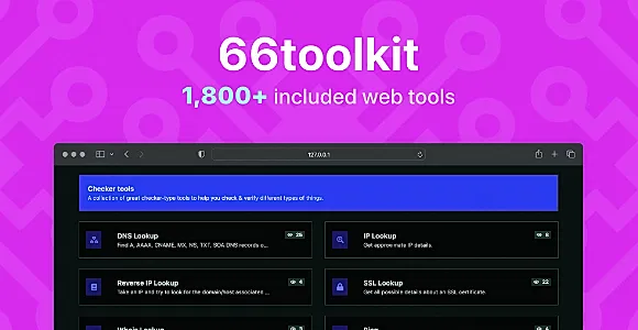 66toolkit - Ultimate Web Tools System (SAAS)