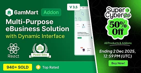 6amMart - React User Website