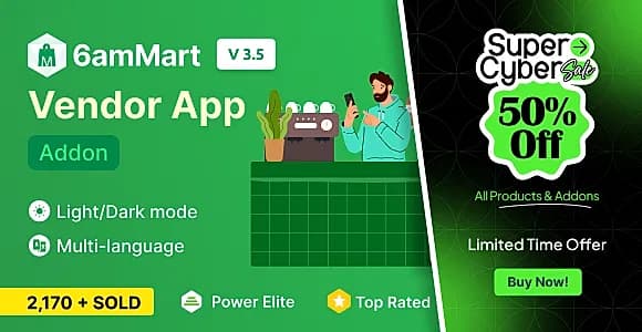 6amMart - Vendor App