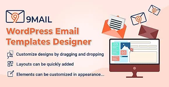 9MAIL - WordPress Email Templates Designer Premium WordPress Plugin