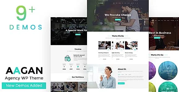 Aagan WordPress Theme