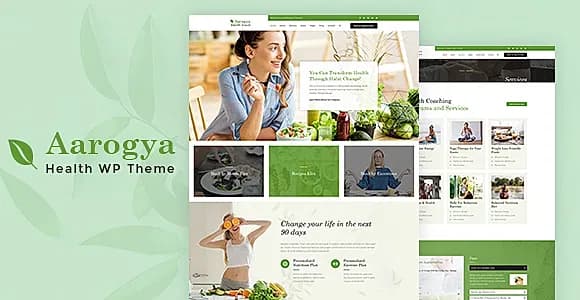 Aarogya WordPress Theme