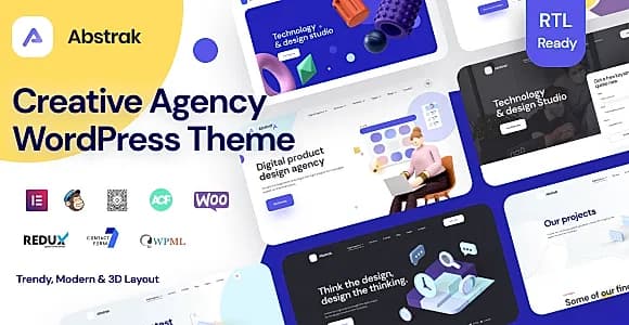 Abstrak WordPress Theme