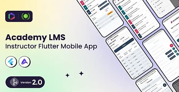Academy Lms Instructor Flutter Mobile App