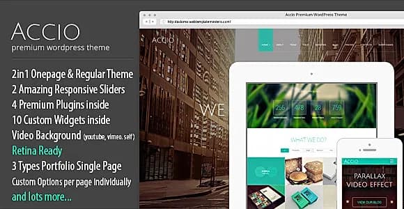 Accio WordPress Theme
