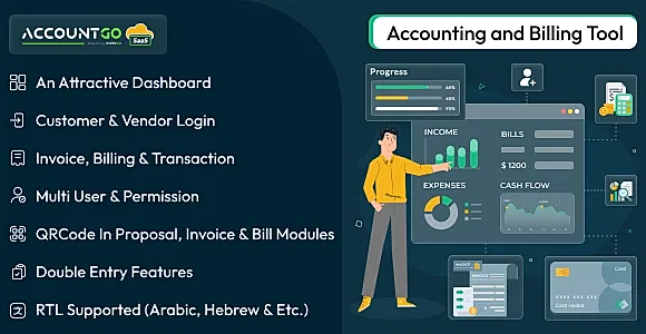 AccountGo SaaS - Accounting and Billing Tool