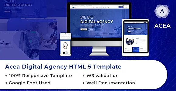 ACEA | Best Digital Agency HTML Template