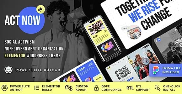 Act Now WordPress Theme