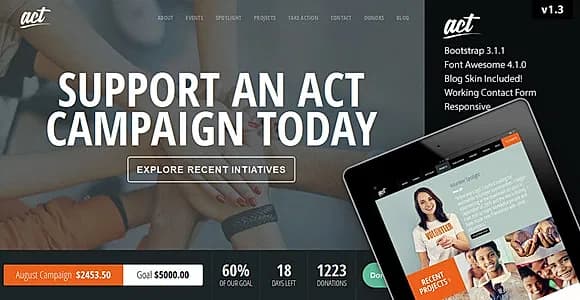 Act WordPress Theme