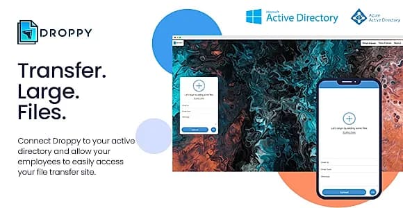 Active Directory - Droppy online file transfer and sharing