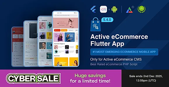 Active eCommerce Flutter App