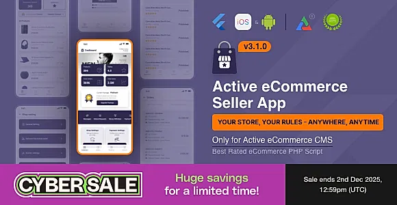 Active eCommerce Seller App