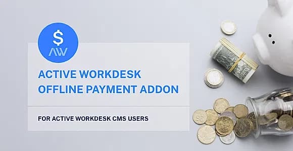 Active Workdesk Offline Payment Add-on