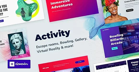 Activity WordPress Theme