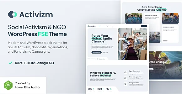 Activizm WordPress Theme