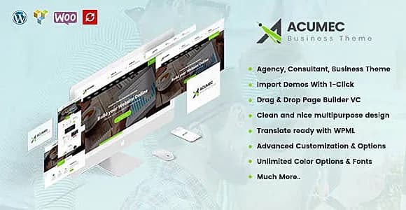 Acumec WordPress Theme
