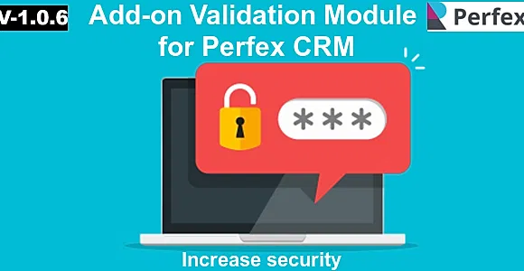 Add-on Password Validation Module for Perfex CRM