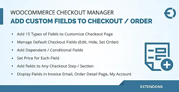 Additional Checkout Attributes WordPress Plugin