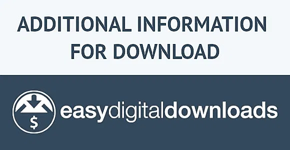 Additional information for Download WordPress Plugin