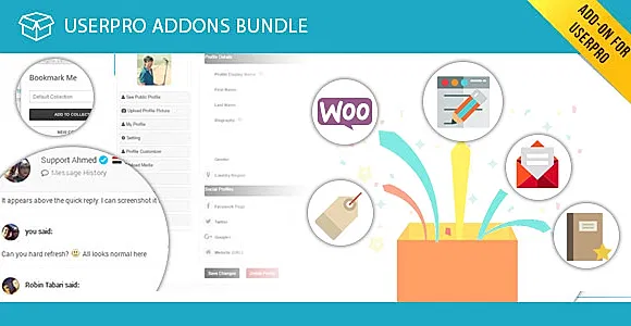 Addons Pack for UserPro WordPress Plugin