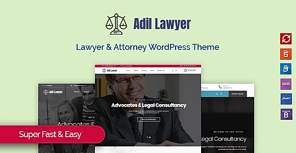 Adil WordPress Theme
