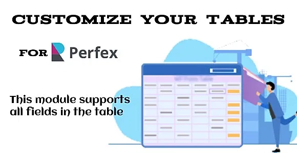 Adjustable Table List Headings For PerfexCRM