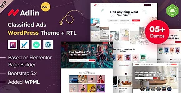 Adlin WordPress Theme