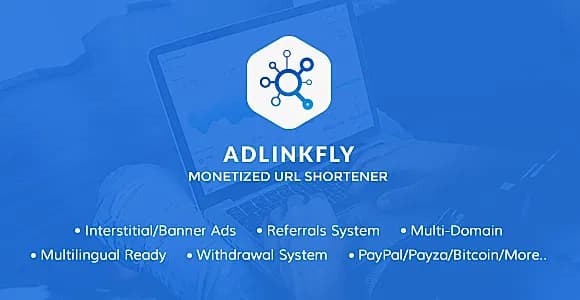 AdLinkFly - Monetized URL Shortener
