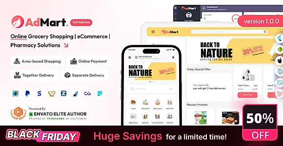 adMart - Online Grocery Shopping | eCommerce | Pharmacy Solutions