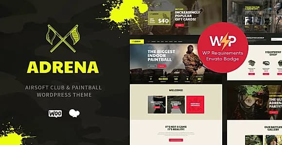 Adrena WordPress Theme