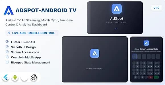 AdSpot TV - Digital Signage Player for Android TV