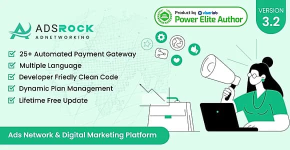AdsRock - Ads Network & Digital Marketing Platform