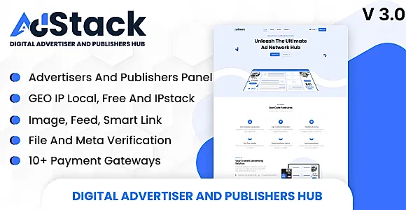 AdStack - Digital Advertiser and Publishers Hub