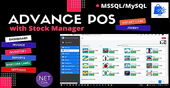 Advance Point of Sale System (POS) | Web