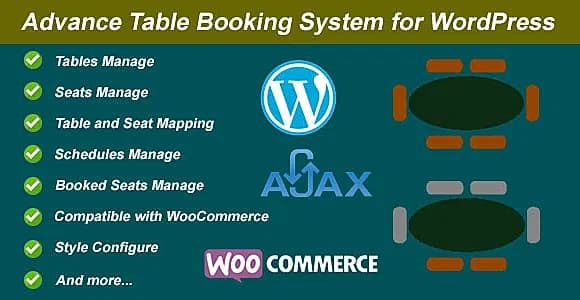 Advance Table Booking for WordPress and WooCommerce