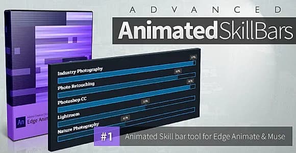 Advanced Animated Skill Bars - Edge Animate