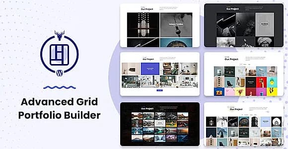 Advanced Grid Portfolio Builder WordPress Plugin