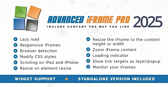 Advanced iFrame Pro WordPress Plugin
